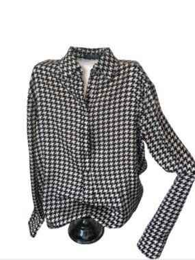 Ralph Lauren Black and White Classic Button Down